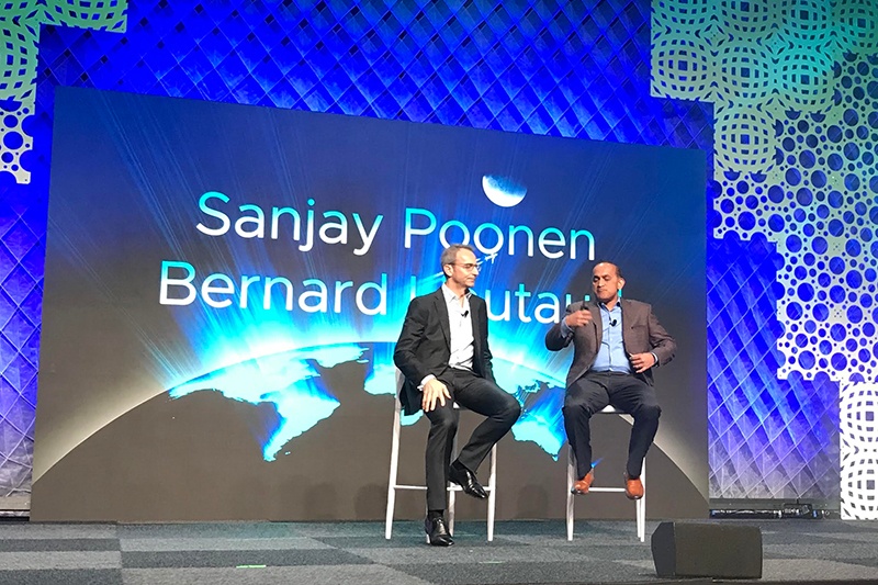 Bernard Liautaud and Sanjay Poonan of VMWare