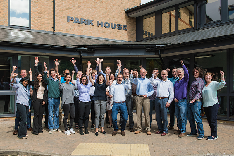 The Healx Team in Cambridge